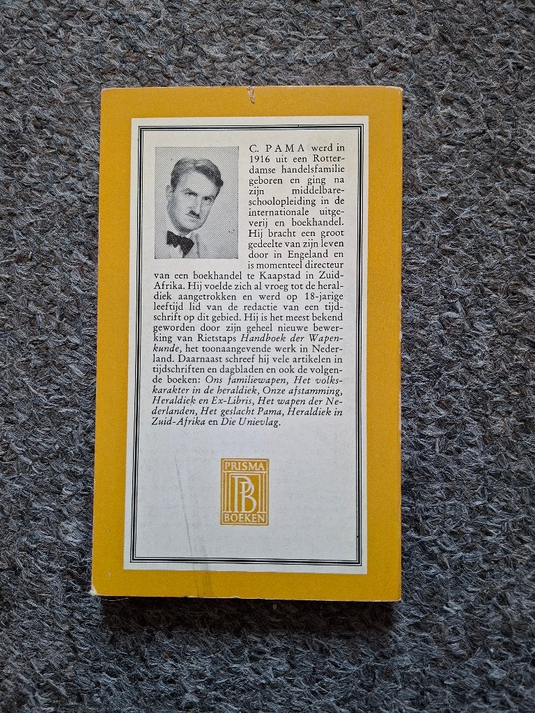 Heraldiek: Geschiedenis der familiewapens/ Cornelis Pama, Gelezen, Verzenden, Europa, Cornelis Pama