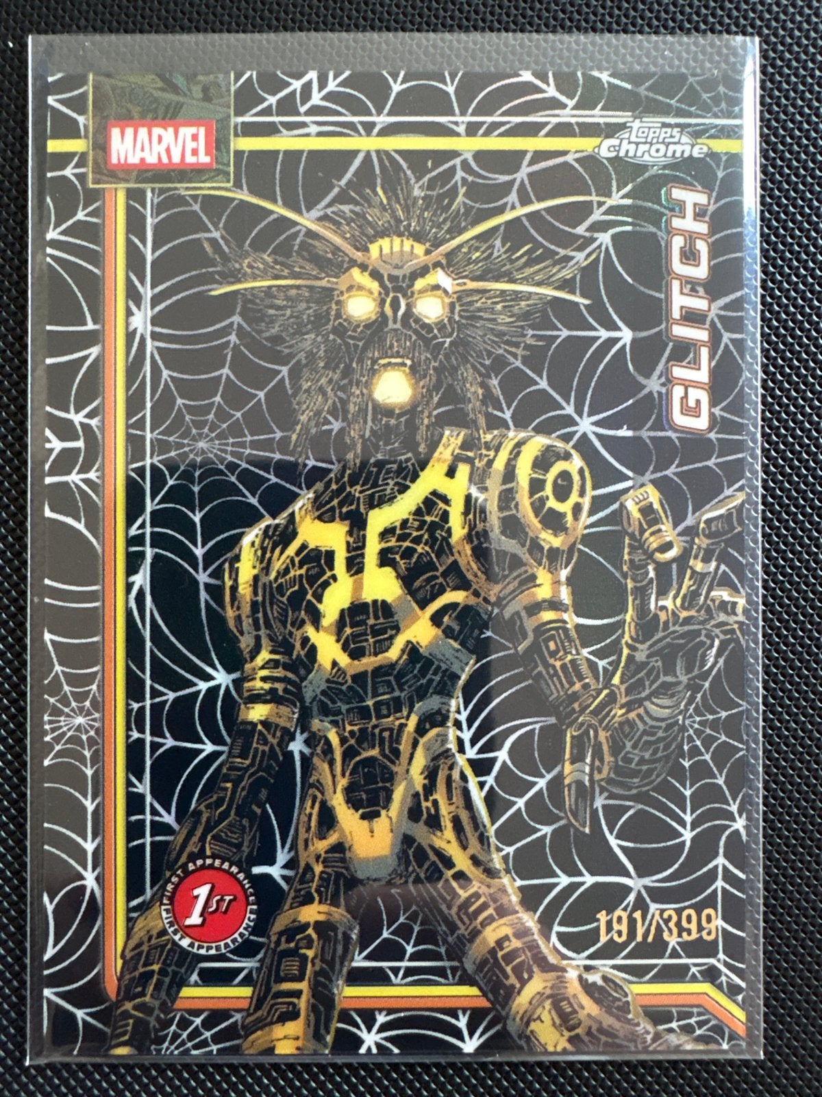 Marvel Topps Chrome Glitch 1st Appearance Trading Card, Ophalen of Verzenden, Zo goed als nieuw