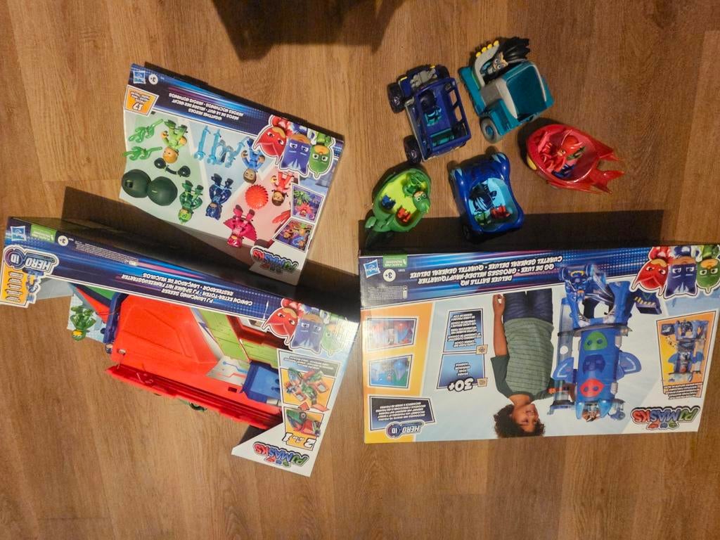 Grote PJ Masks speelset - Nieuw in doos!, Ophalen of Verzenden, Nieuw