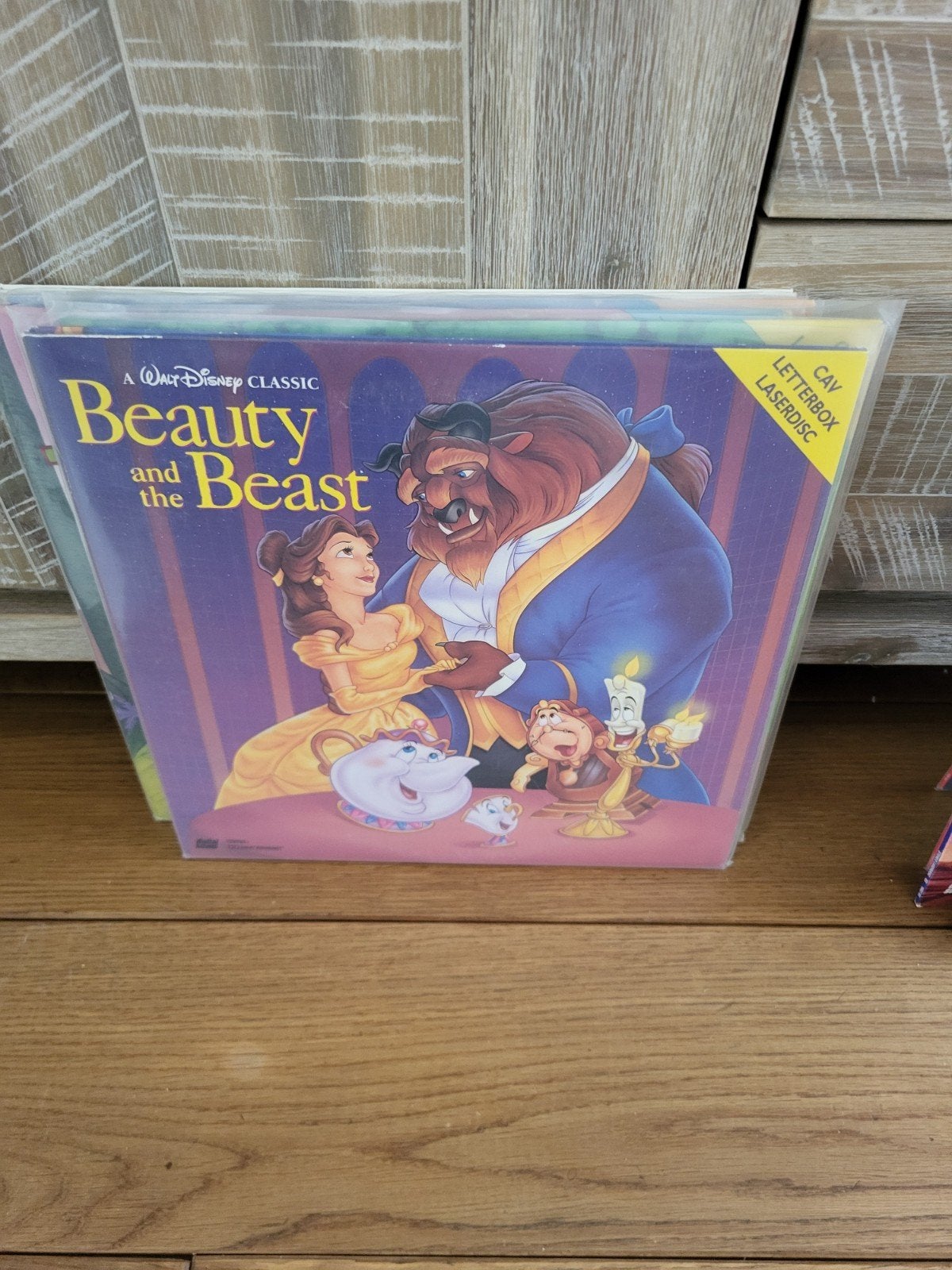 Beauty and the Beast.(cav laserdiscs), Alle leeftijden, Ophalen of Verzenden, Zo goed als nieuw