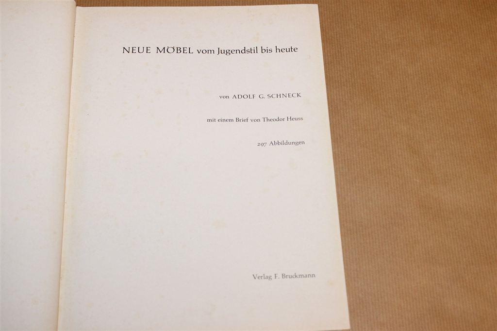 Meubeldesign — Jugendstil tot Heden [1962] [DE], Ophalen of Verzenden, Gelezen