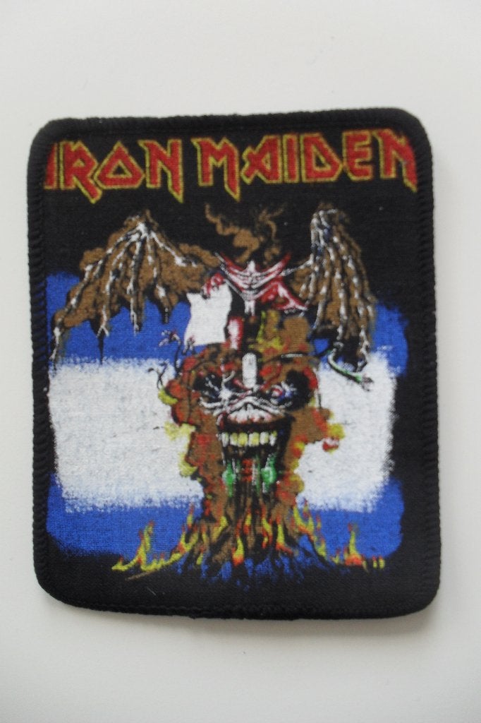 Iron Maiden the evil that men do muziek rock patch, Verzamelen, Ophalen of Verzenden, Nieuw, Kleding