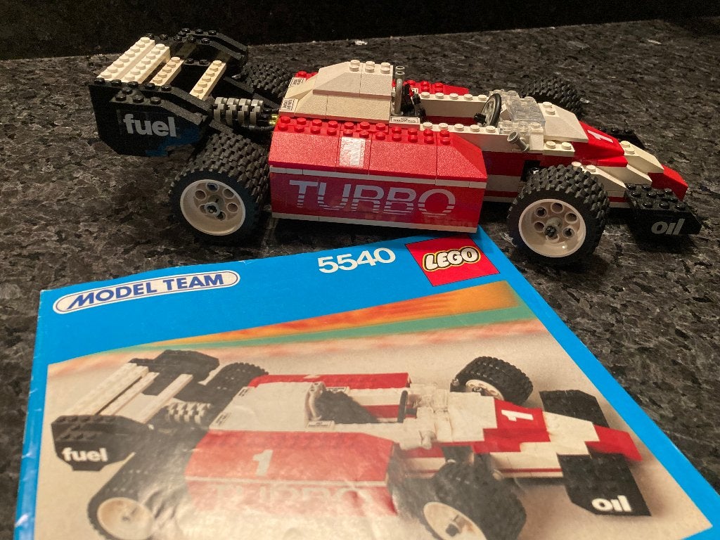 Lego 5540 Model Team Formula I Racer, Gebruikt, Lego, Ophalen of Verzenden, Complete set