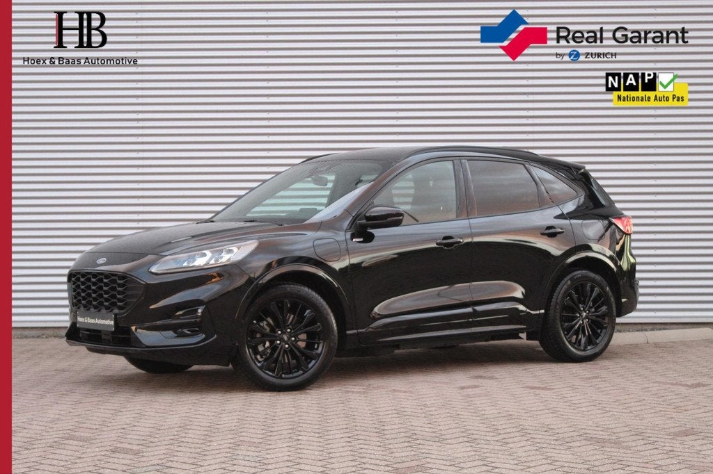 Ford Kuga 2.5 PHEV ST-Line/Camera/Blackline/Carplay, Gebruikt, 4 cilinders, Zwart, Origineel Nederlands