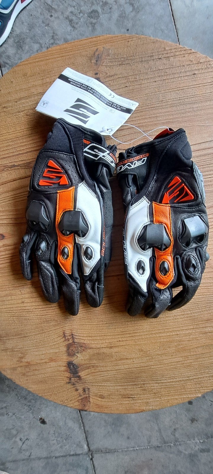 Motorhandschoenen Five maat L, Motoren, Ophalen of Verzenden, Nieuw zonder kaartje, Five, Dames