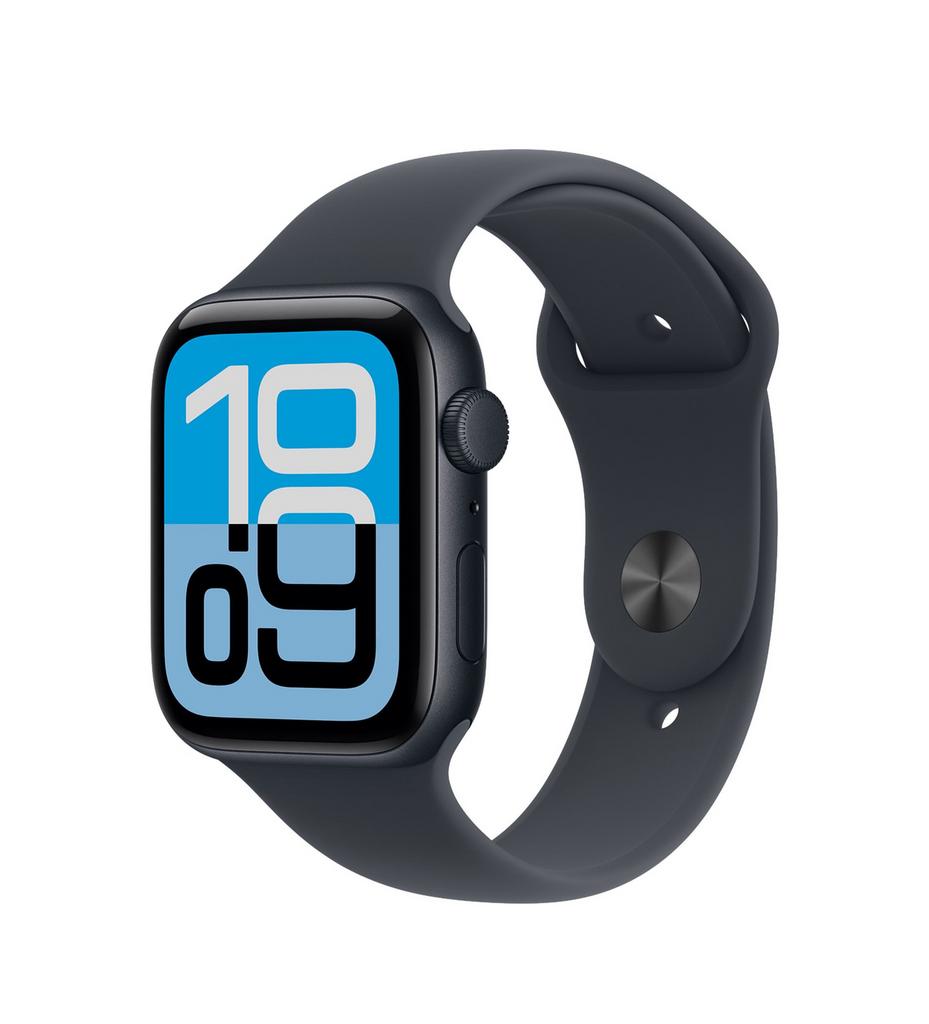 APPLE Watch SE 3 GPS - 44mm Midnight Aluminium Case M/L, Apple, Apple, Zwart, IOS
