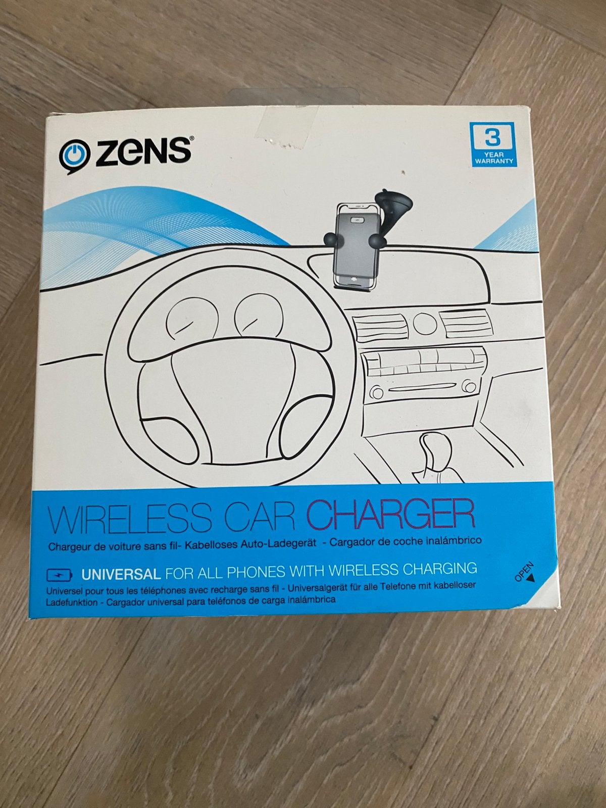 Wireless car charger, Ophalen of Verzenden, Nieuw, Auto