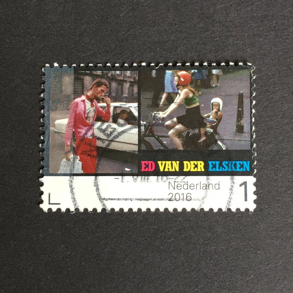 3046 Nederland 2016 NVPH 3418 Elsken, naast auto - gestempel, Ophalen of Verzenden, Na 1940, Gestempeld