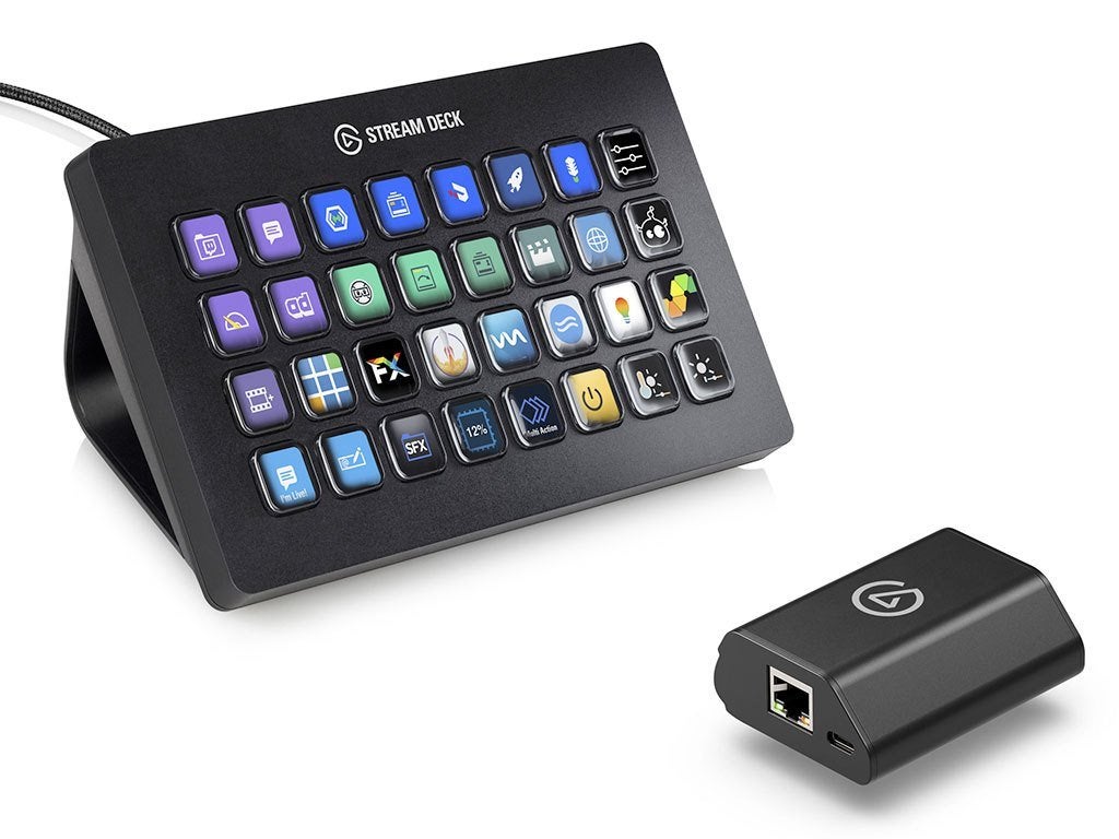 Elgato Stream Deck XL + netwerkdock, ., Elgato Stream Deck, Nieuw, Ophalen of Verzenden