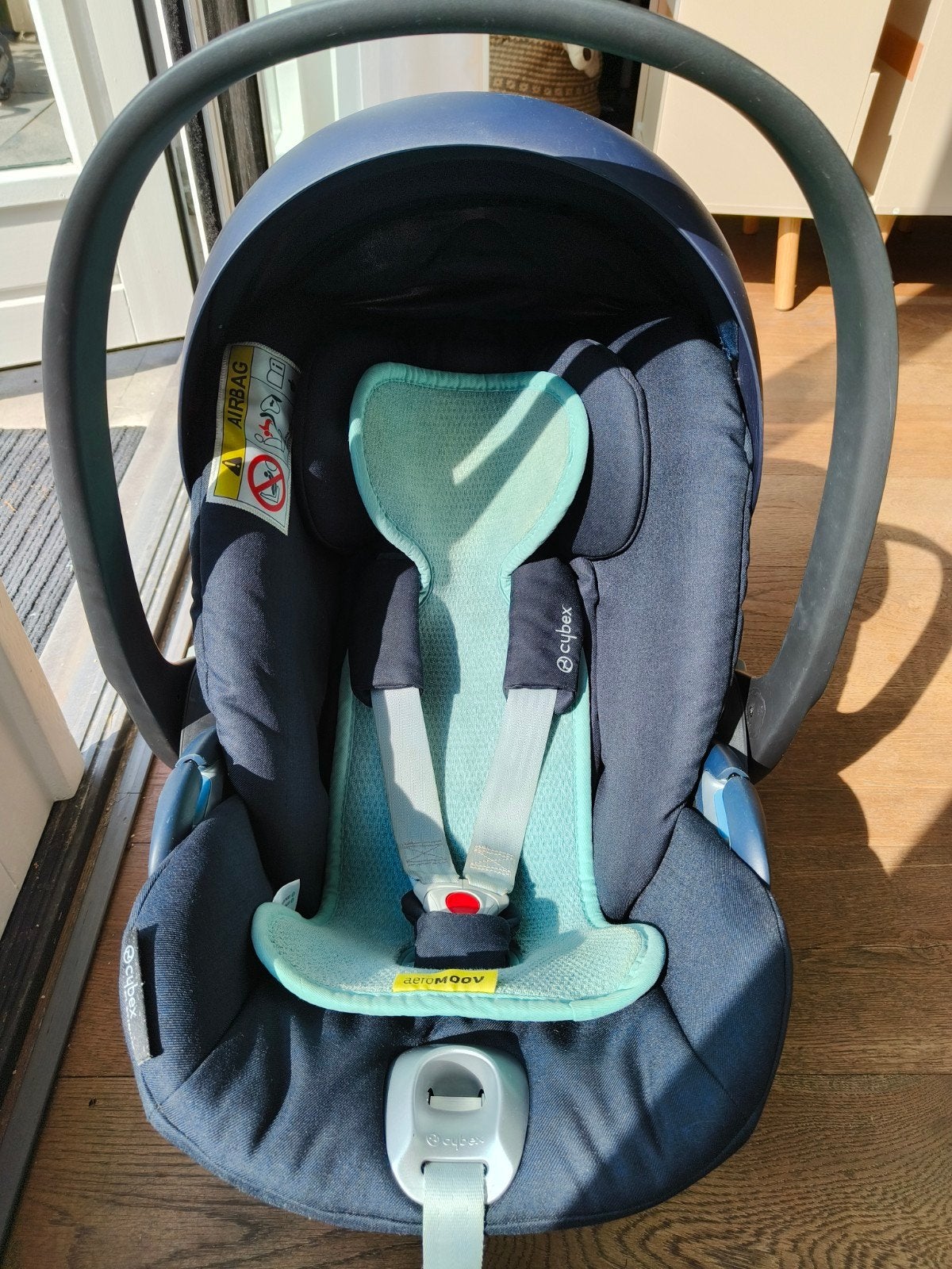 Cybex Cloud Z Platinum autostoel (Maxi Cosi)- met Base Z2, Gebruikt, Slaapstand, Isofix, 0 t/m 13 kg
