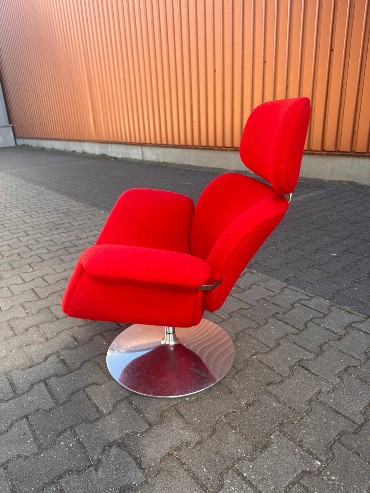 Artifort Big Tulip fauteuil F545 - Pierre Paulin -, Ophalen, Luxe design, 75 tot 100 cm, Zo goed als nieuw