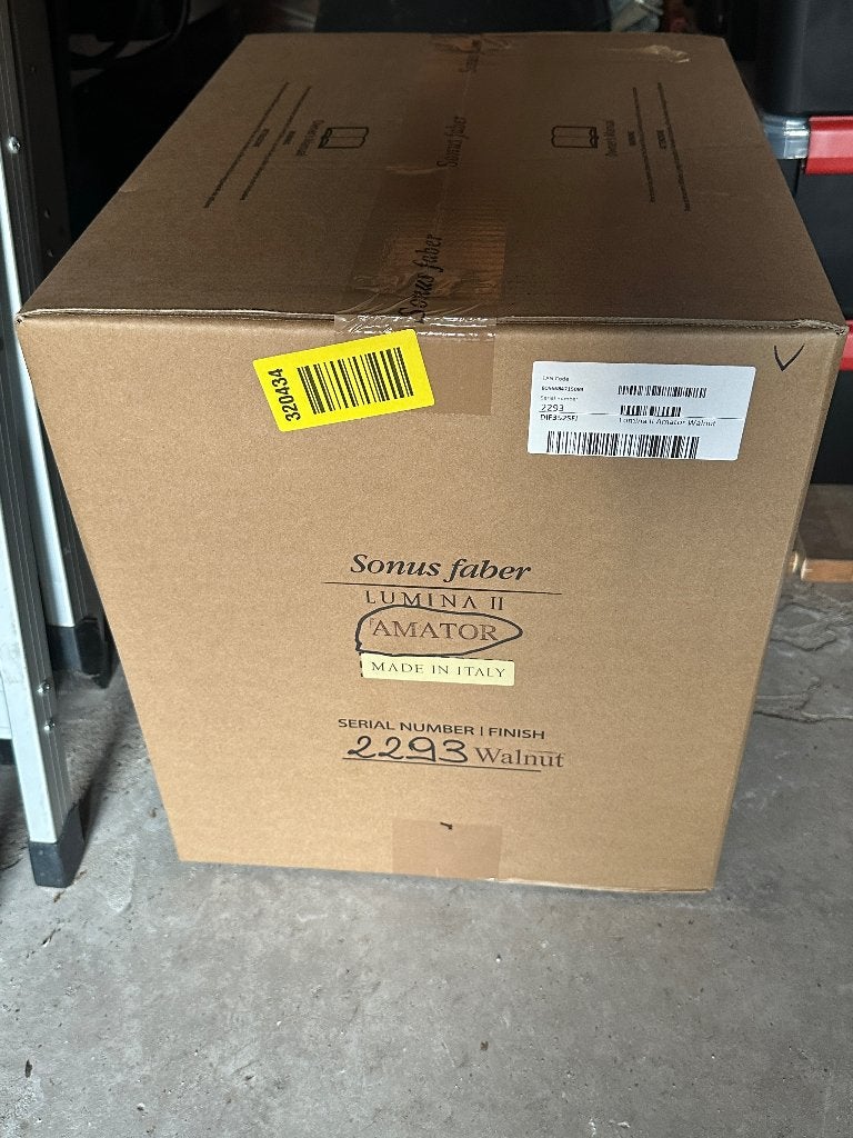 Sonus Faber Lumina II Amator Walnut  900,- per paar !!, Audio, Tv en Foto, Luidsprekers, Overige merken, Sonus Faber, Nieuw, Ophalen of Verzenden