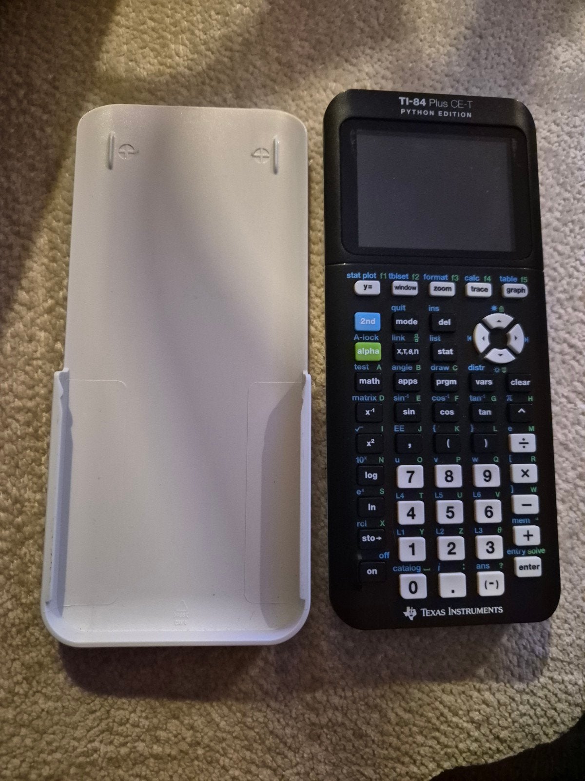 Grafische rekenmachine TI-84 plus CE-T Python edition, Ophalen of Verzenden, Grafische rekenmachine, Zo goed als nieuw