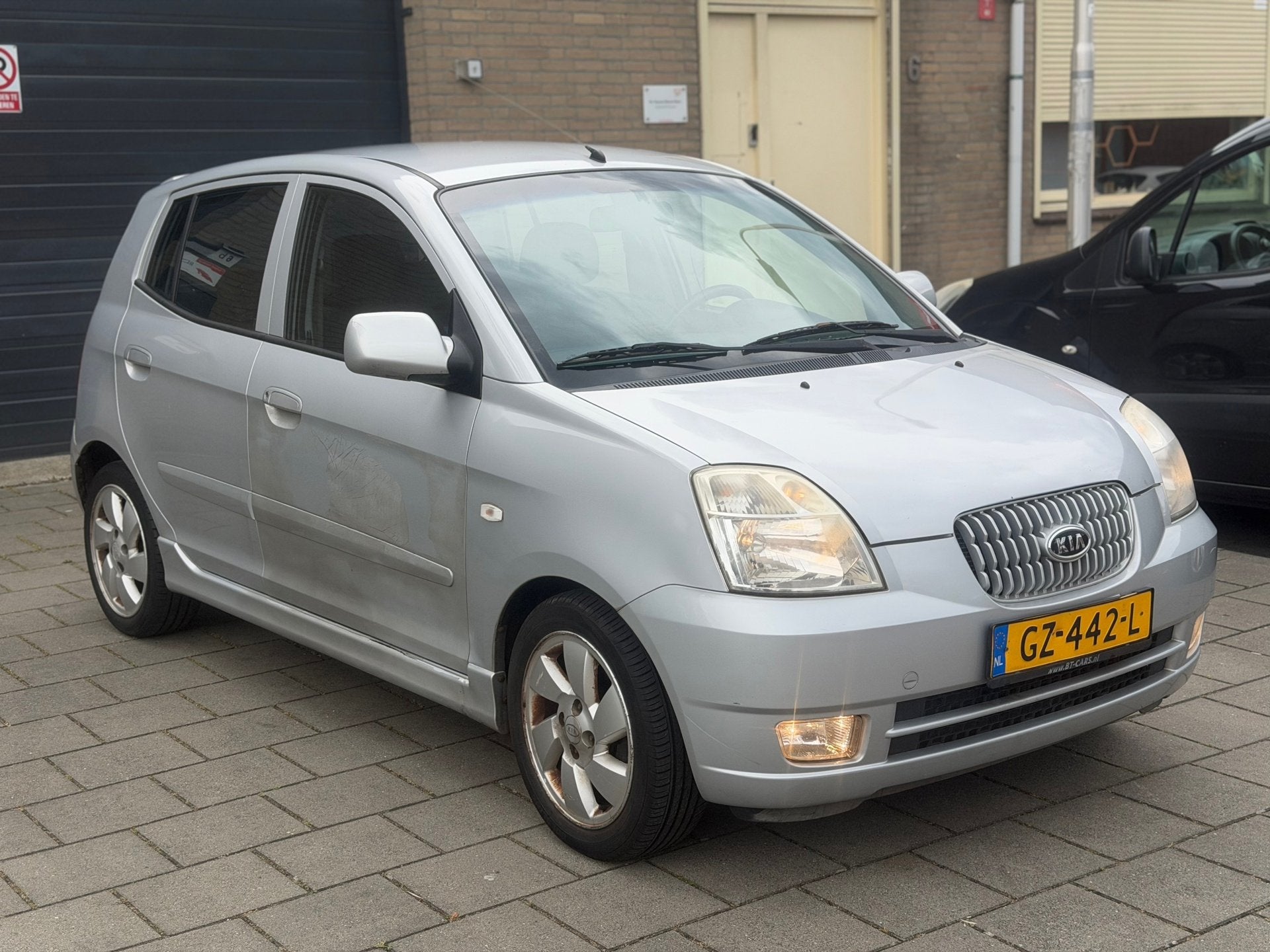Kia Picanto 1.1 X-ecutive Apk airco stoelverwarming, Auto's, Kia, Stof, 4 cilinders, 400 kg, Bedrijf