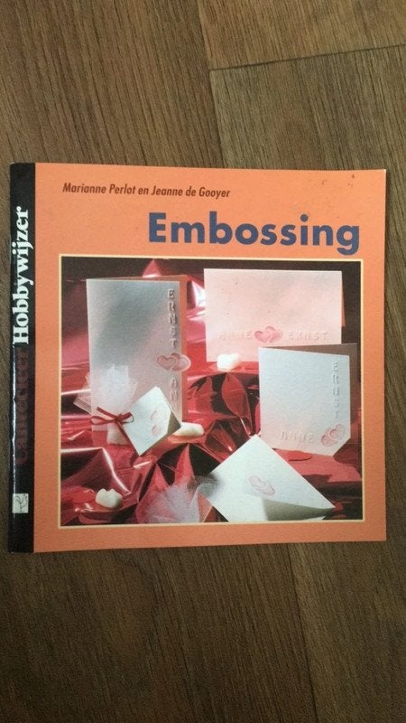 embossing Marianne Perlot, Boeken, Ophalen of Verzenden, Nieuw