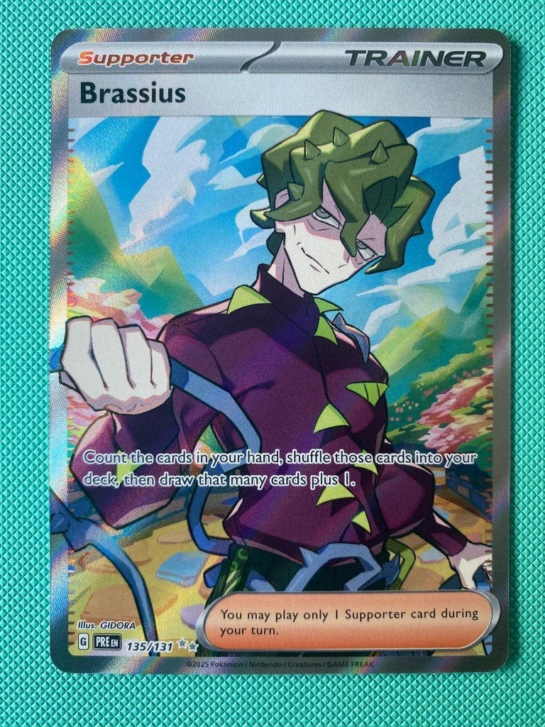 Brassius 135/131 PRE, Ophalen of Verzenden, Nieuw, Losse kaart, Foil