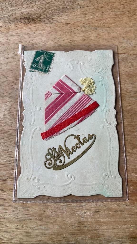 Oude ansichtkaart Sinterklaas St. Nicolas, Ophalen of Verzenden, Voor 1920, Ongelopen