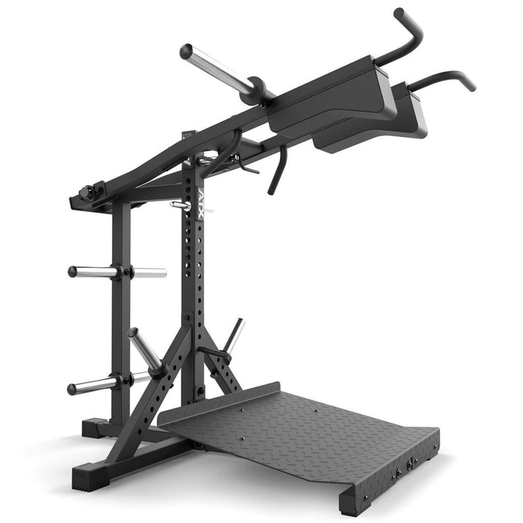 ATX Squat Machine Viking Press SQM-700(eerste versie), Ophalen, Krachtstation, Rug, Zo goed als nieuw