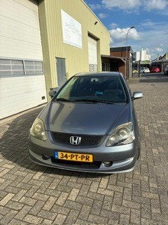Honda Civic 1.4 I 3DR 2004 Grijs, Voorwielaandrijving, Stof, Zwart, 4 cilinders