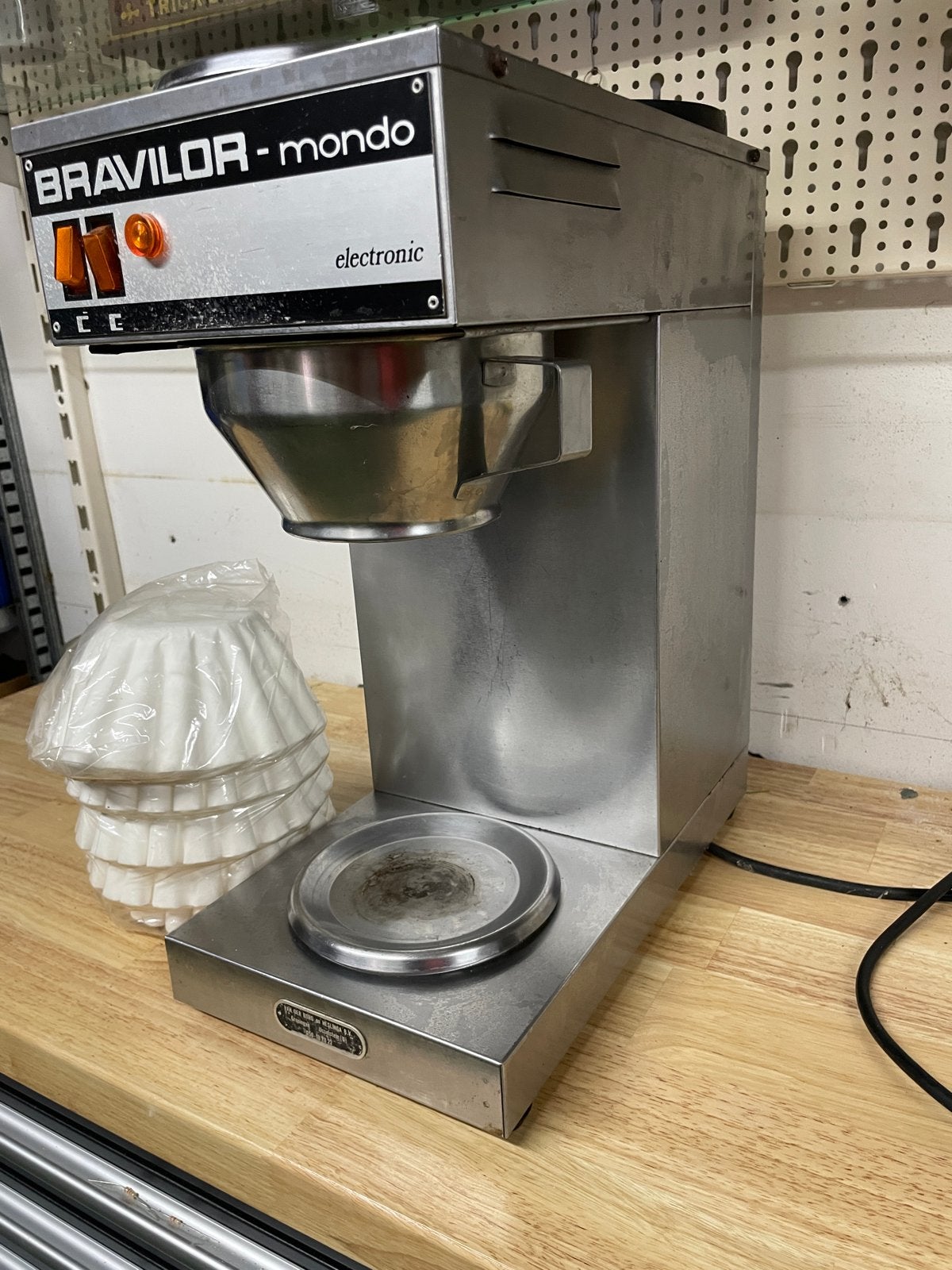 Bravilor Mondo Koffiezetapparaat - Gebruikt, Witgoed en Apparatuur, Ophalen, Gebruikt, 10 kopjes of meer, Koffiemachine
