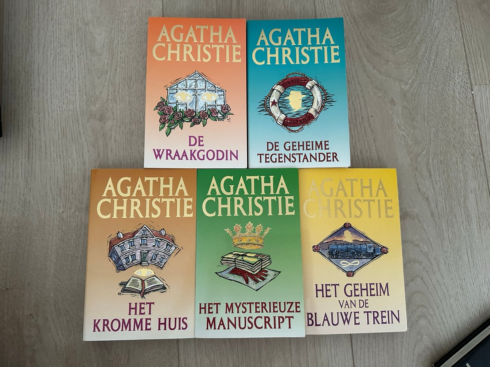 Agatha Christie Pockets - 5 boeken, Boeken, Ophalen of Verzenden, Gelezen