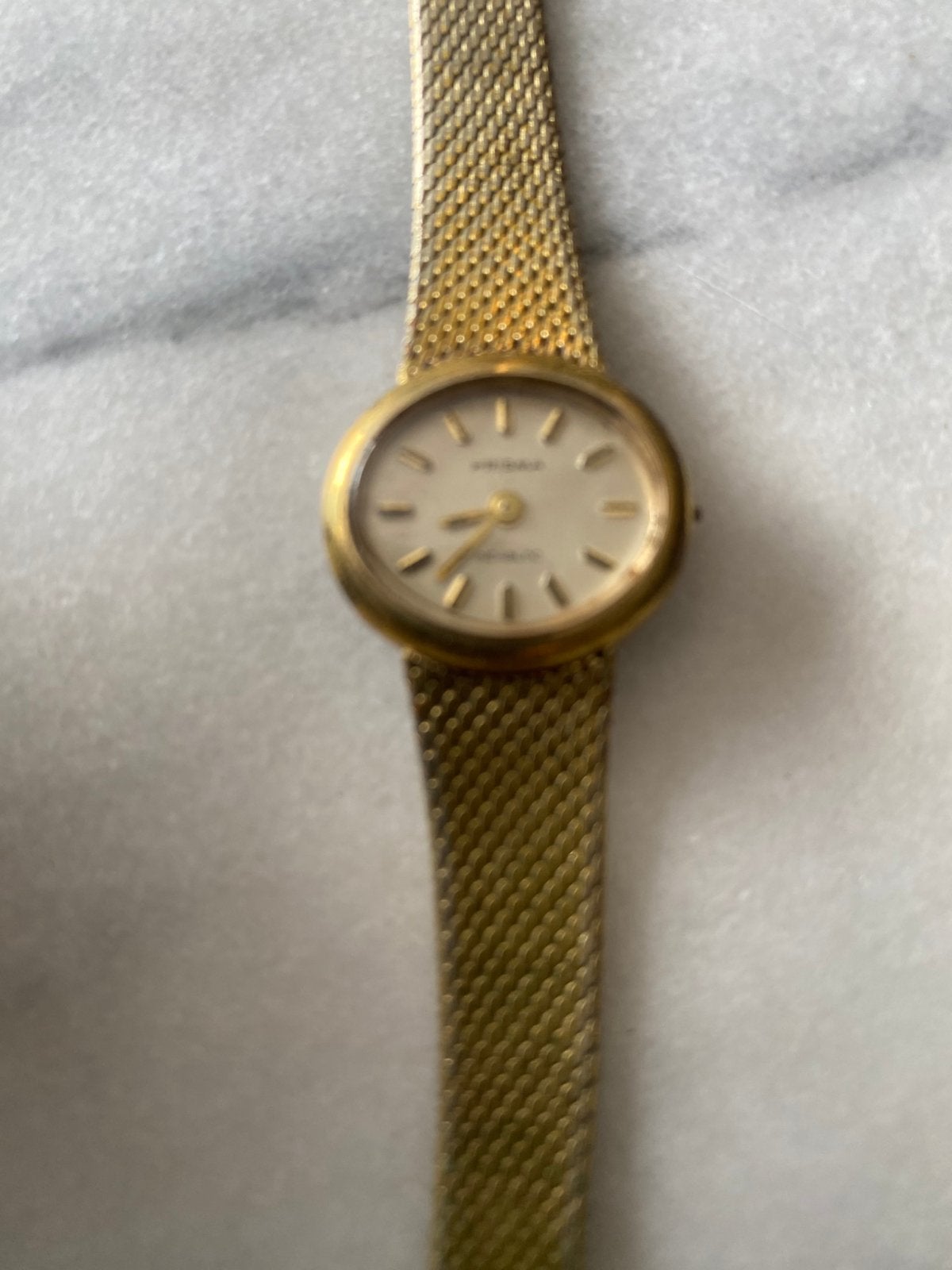 Oude dames horloges doet het niet, Verzenden, Zo goed als nieuw, Staal, Overige merken