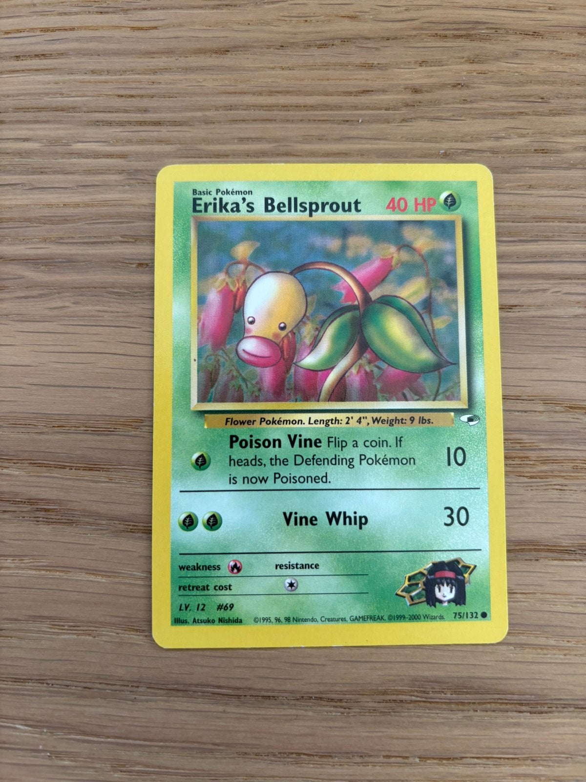 Erika’s Bellsprout, Ophalen of Verzenden, Zo goed als nieuw, Losse kaart