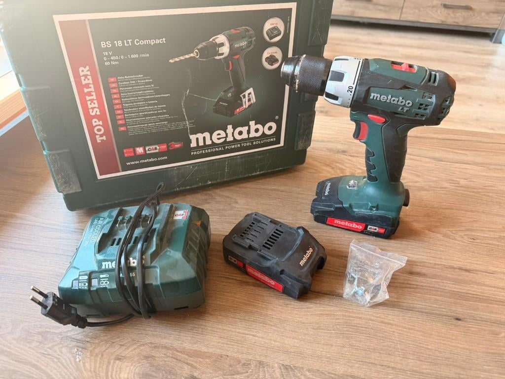 Metabo BS 18 LT Compact, Ophalen, Gebruikt, Boor- en Schroefmachine
