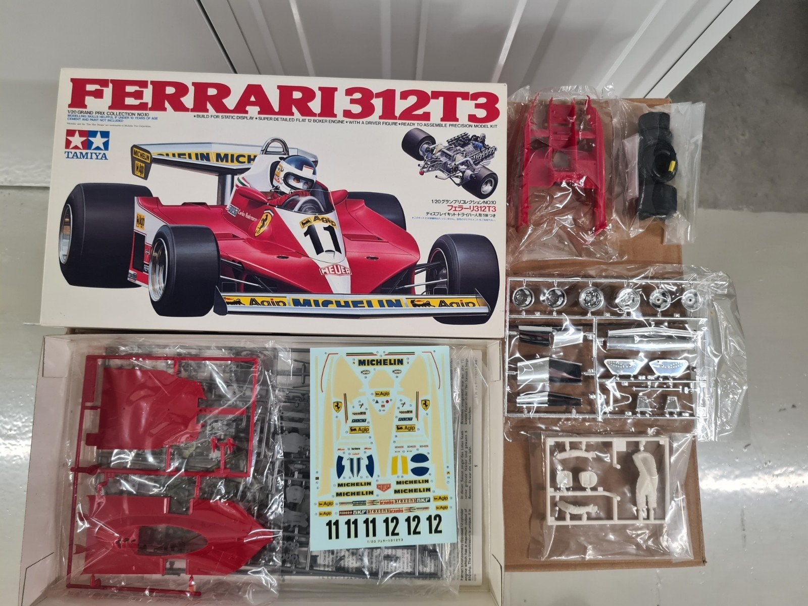 Tamiya Ferrari 312T3,  schaal 1/20, nieuw, Auto, Groter dan 1:32, Nieuw, Ophalen of Verzenden