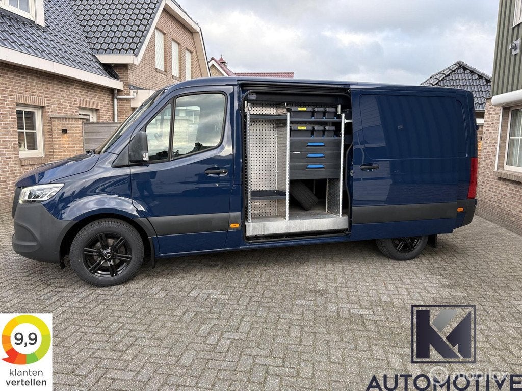 Mercedes Sprinter 319 3.0CDI V6 L2H1|Automaat|LED|Camera|ACC, Automaat, Achterwielaandrijving, Zwart, 190 pk