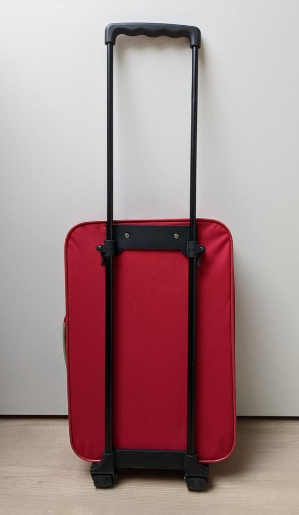 ❗NIEUW softcase handbagage trolleykoffer met wieltjes +stang, Nieuw, Minder dan 50 cm, Minder dan 35 cm, Zacht kunststof