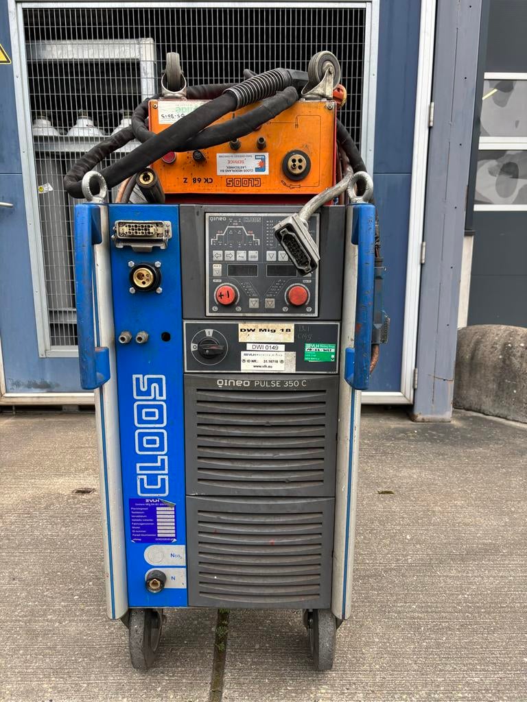 Cloos QINEO PULSE 350 C Lasapparaat, Doe-het-zelf en Verbouw, Gereedschap | Lasapparaten, Ophalen of Verzenden, 250 ampère of meer