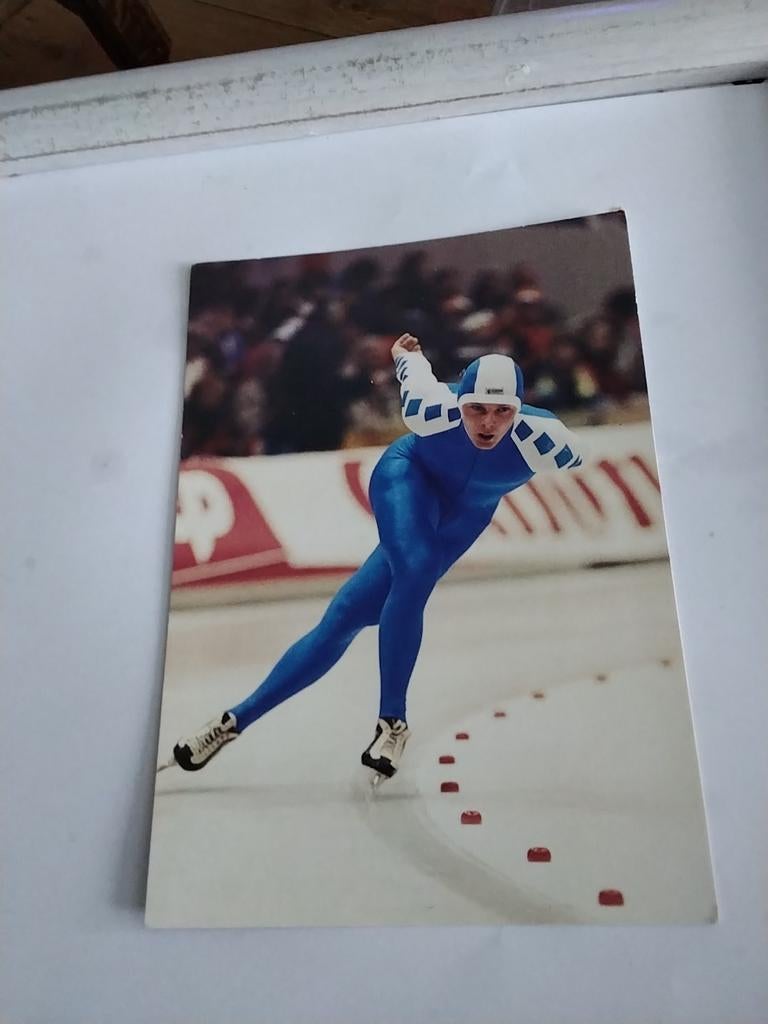 BEN VAN DER BURG. NEDERLANDS KAMPIOEN ALLROUND 1990, Ophalen of Verzenden, 1980 tot heden