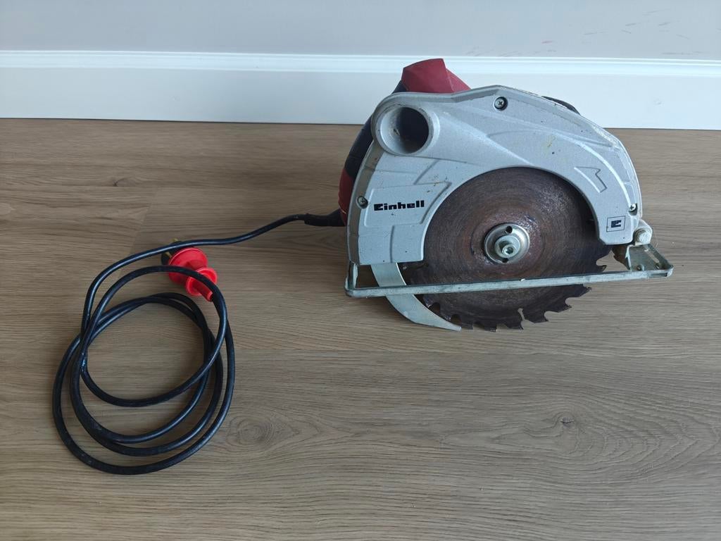 Einhell invalzaag, Gebruikt, Invalzaag, Ophalen of Verzenden, 30 tot 70 mm