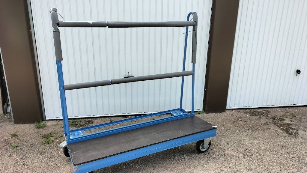 Platenkar voor vervoer grote objecten, Fetra 500 kg, Doe-het-zelf en Verbouw, Transportwagens, 100 liter of meer, Ophalen, Zo goed als nieuw