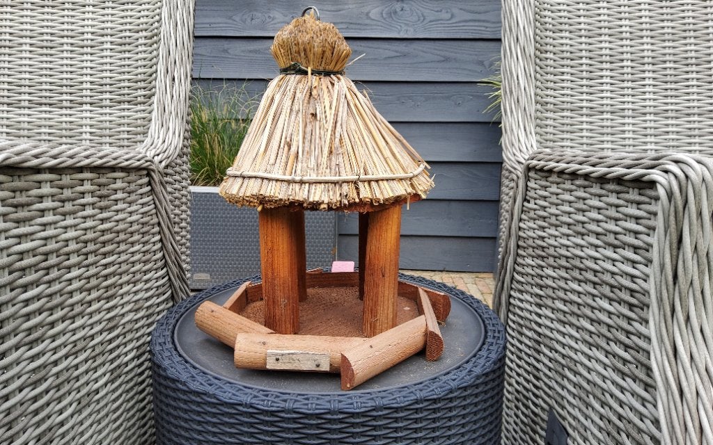 Vogel voederbak, Tuin en Terras, Ophalen, Zo goed als nieuw