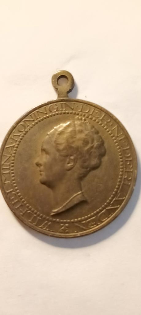 Koningin Wilhelmina medaille 1898-1938, Ophalen of Verzenden, Overige materialen, Nederland