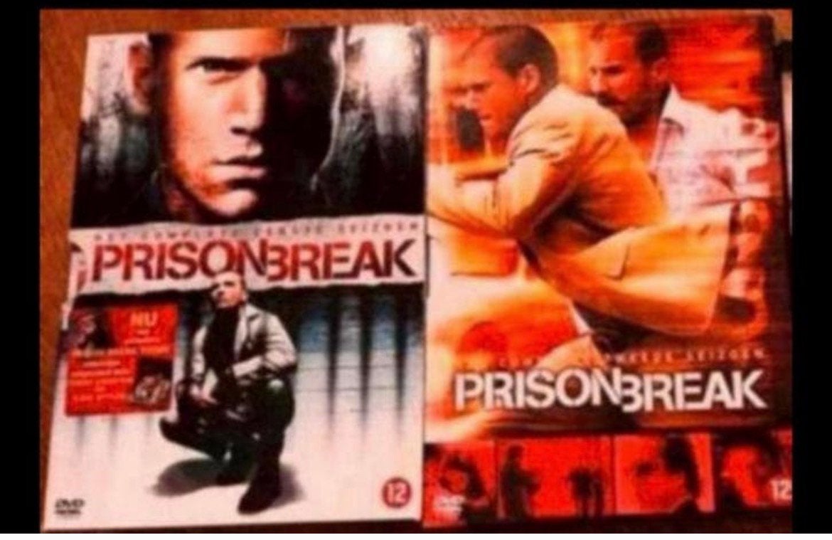 SPANNEND!! DVD Prison Break 2 seizoenen, Seizoen 1, Ophalen of Verzenden, Zo goed als nieuw, Actie en Avontuur