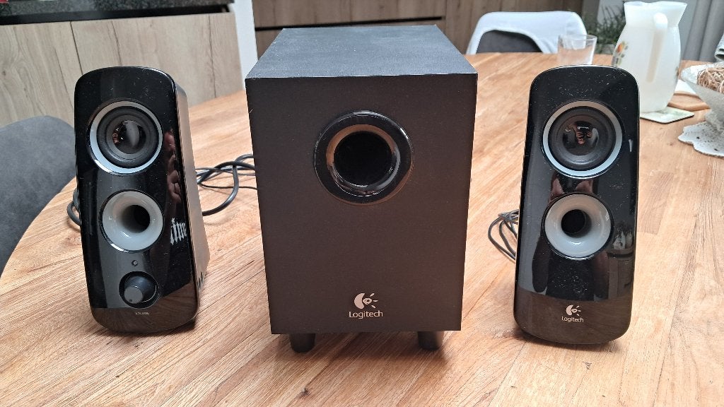 Logitech Speaker system Z323, Computers en Software, Pc speakers, Ophalen of Verzenden, Zo goed als nieuw, Audiokanaal 2.1, Logitech