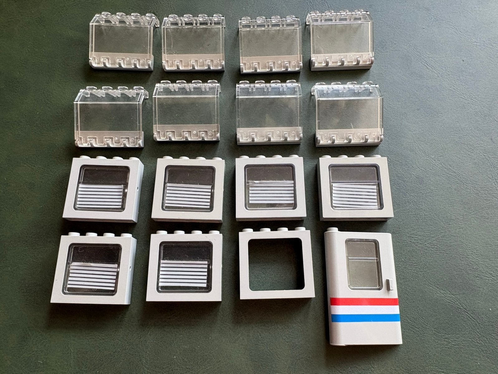 Lego metroliner club car trein ramen set 9v, Lego, Lego, Ophalen of Verzenden, Zo goed als nieuw