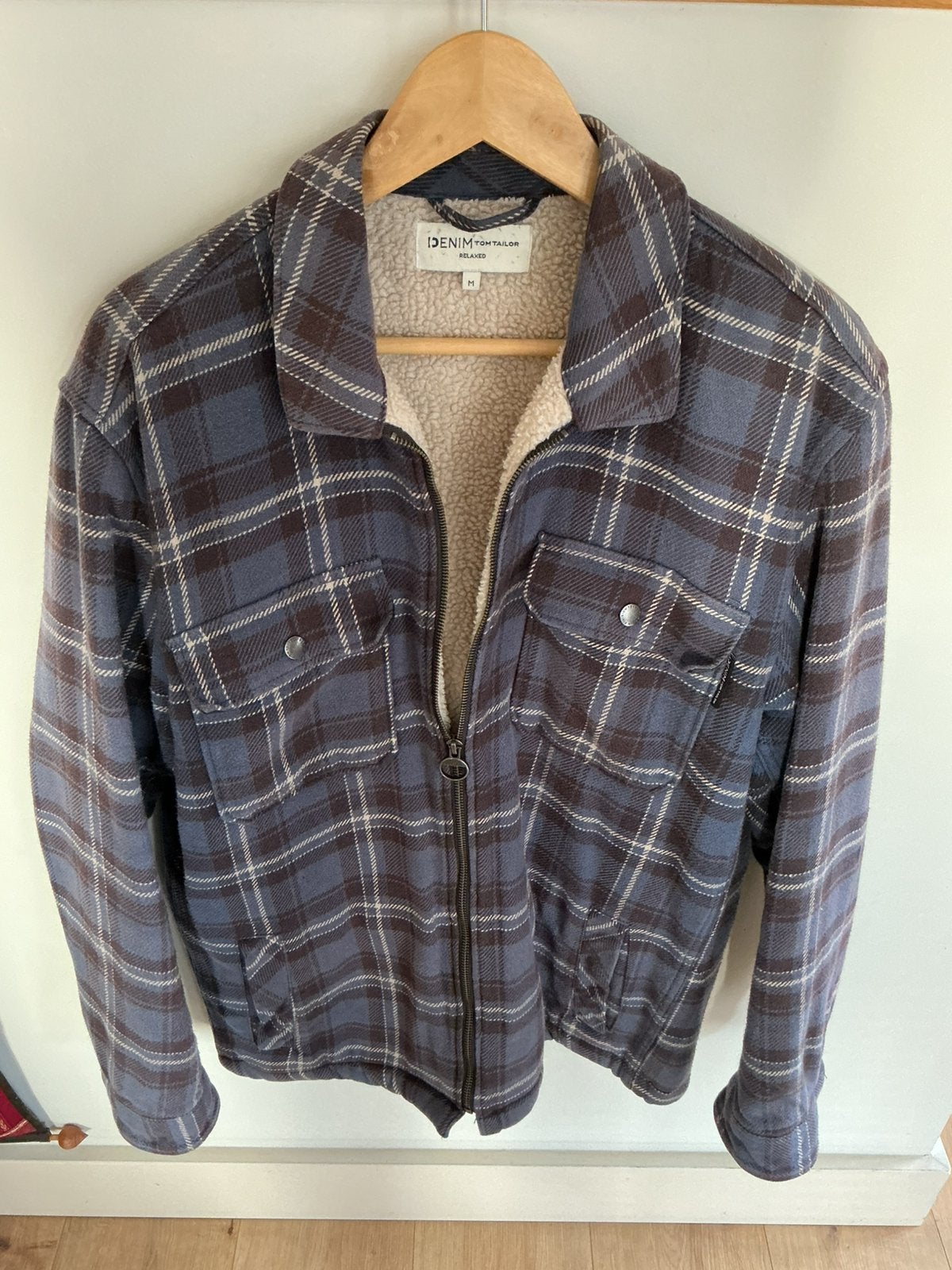 Jack van Tom Tailor, Ophalen of Verzenden, Gedragen, Maat 48/50 (M), Blauw