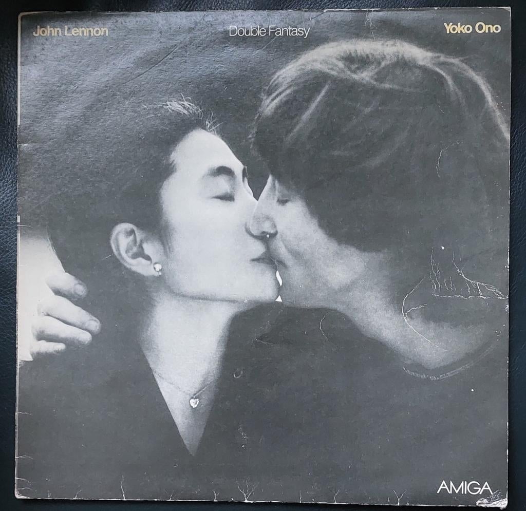John Lennon & Yoko Ono - Double Fantasy LP (AMIGA), Ophalen of Verzenden, 1980 - 1989, Gebruikt, 12 inch