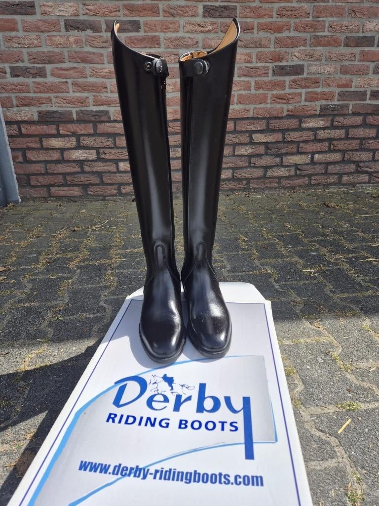 Nieuwe Derby dressuurlaarzen, zwart, 38, Dieren en Toebehoren, Dressuur, Nieuw, Ophalen of Verzenden, Dames