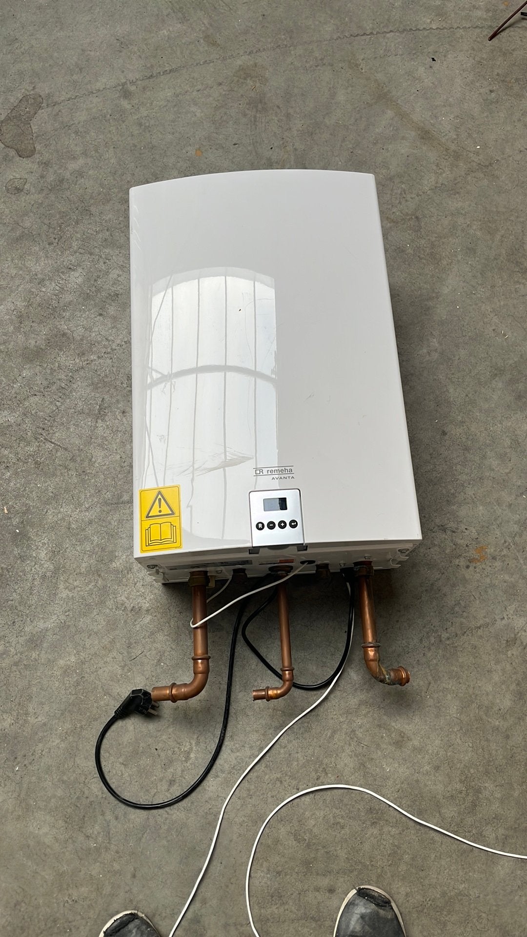 Remeha Avanta 28c CV-ketel - Hoog rendement, Gebruikt, Hoog rendement (Hr), Cv-ketel of Combi-ketel, Minder dan 60 cm