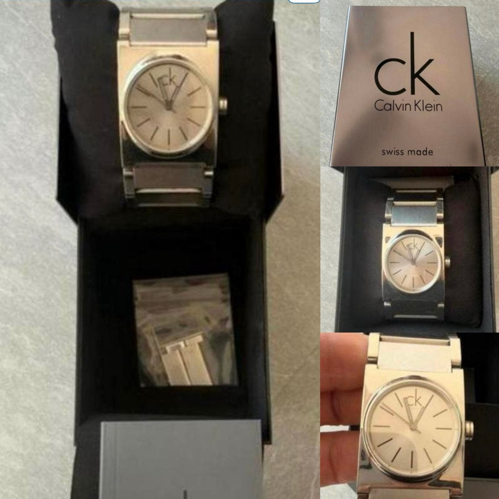 CK Calvin Klein Horloge - Zo goed als nieuw, Overige merken, Staal, Polshorloge, Ophalen of Verzenden