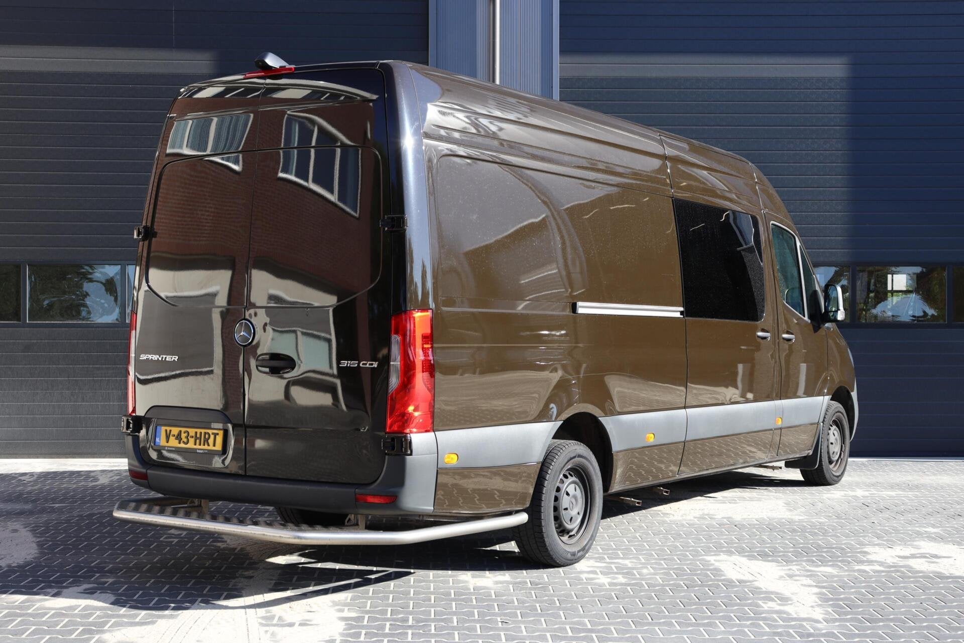 Mercedes Sprinter bestel 315 1.9 CDI L4H3 l AUTOMAAT l 10" M, Auto's, Bestelauto's, Stof, Gebruikt, 4 cilinders, Bedrijf