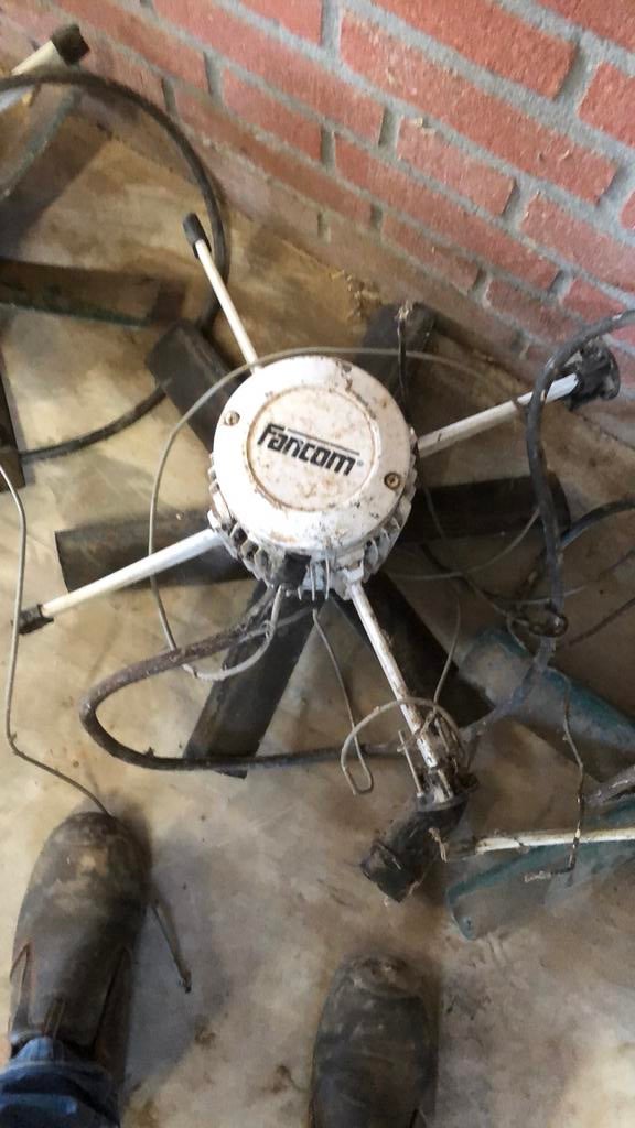 Fancom 500 mm ventilatoren, Stalling