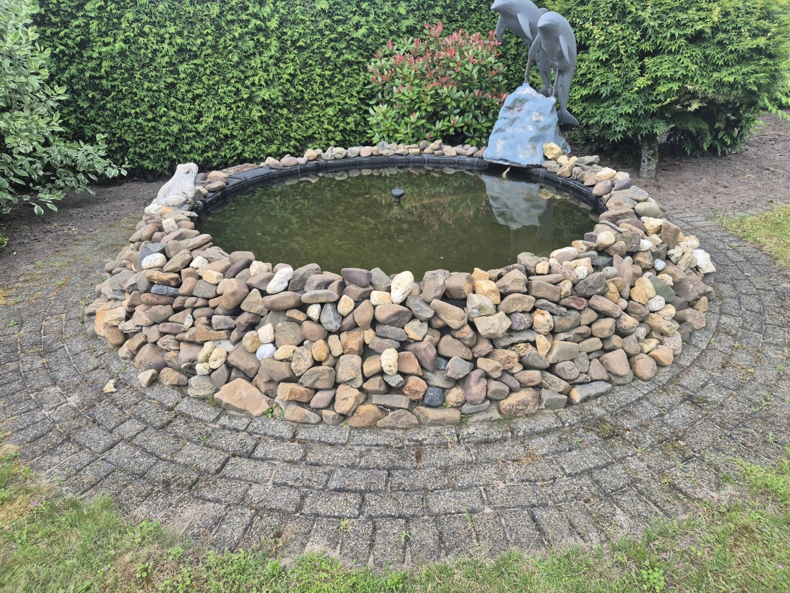 Vijver items, Tuin en Terras, Ophalen, Beton, Waterornament