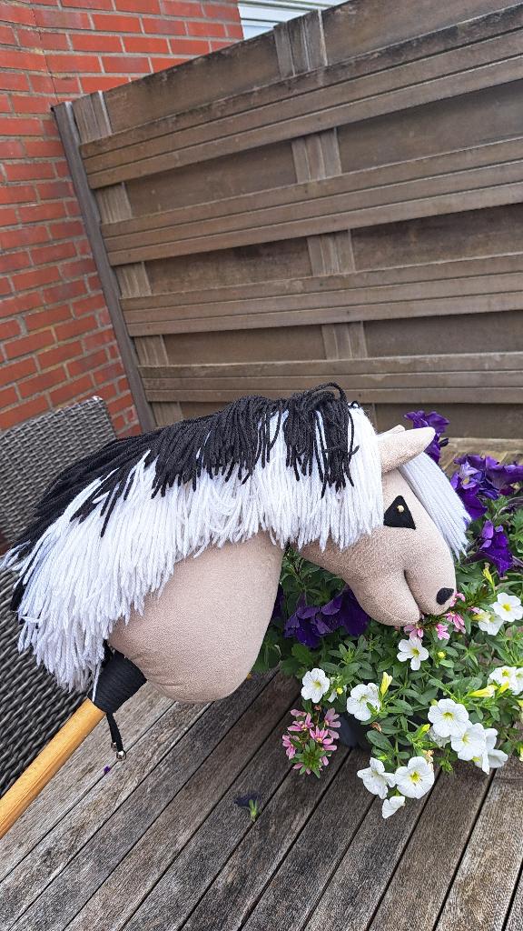Hobby horse handgemaakt Etsy Fjord (lange manen), Kinderen en Baby's, Speelgoed | Hobbelfiguren, Ophalen, Zo goed als nieuw