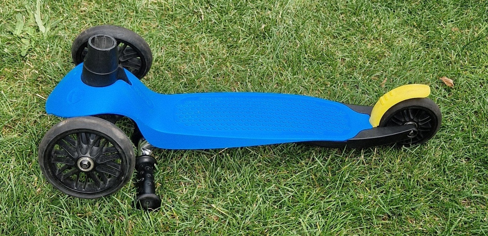 Oxelo B1 Kinderstep - Blauw, 3 wielen, opvouwbaar, Ophalen, Gebruikt, Gewone step, Oxelo